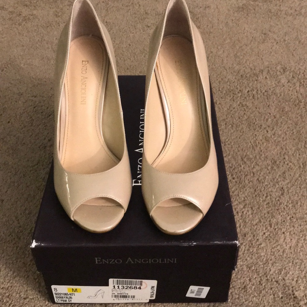Enzo Angiolini Open Toe Heels